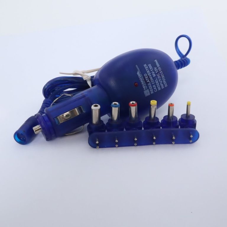 Adaptador DC/DC 1.5-12Volts/ 800mA Azul MIYAKO
