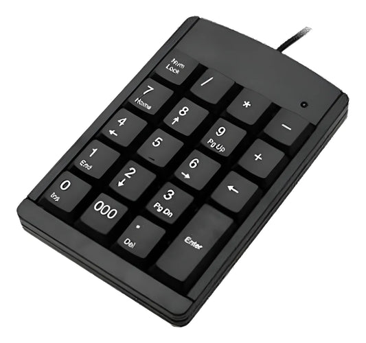 Teclado Numérico Usb Super Slim Negro