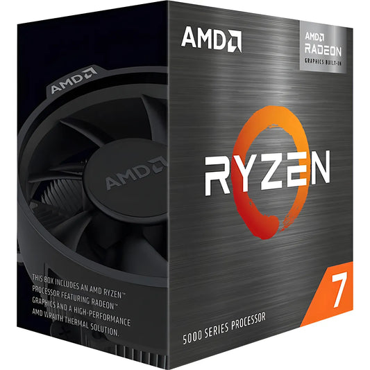 Procesador AMD Ryzen 7 5700G de 8 núcleos y 4.6GHz de frecuencia con gráfica integrada