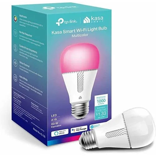 Bombilla Inteligente Alexa Tp-link Kasa Smart Wifi Kl135 Color de la luz RGB