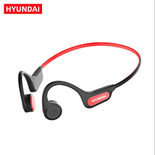 Audífonos Hyundai inalámbricos bluetooth conducción ósea azul