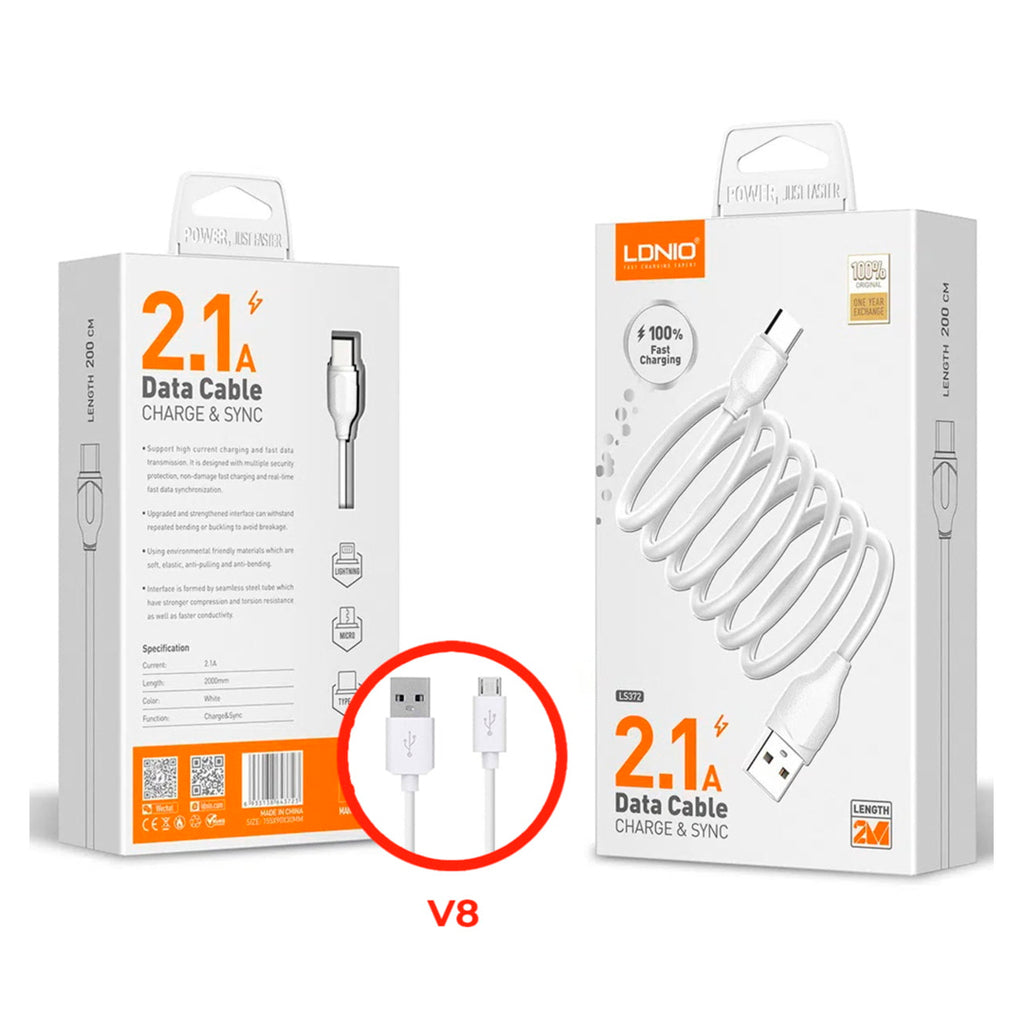 Cable Tipo C LDNIO 2.1A